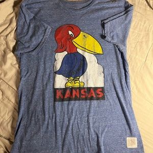 Kansas Jayhawks retro brand t-shirt